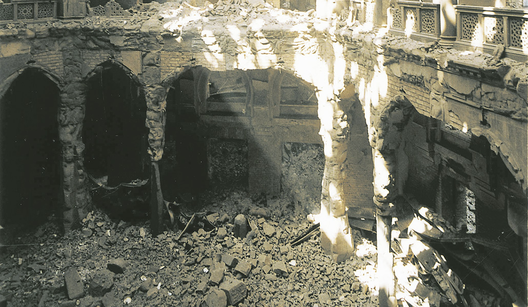 Ruinas biblioteca Sarajevo