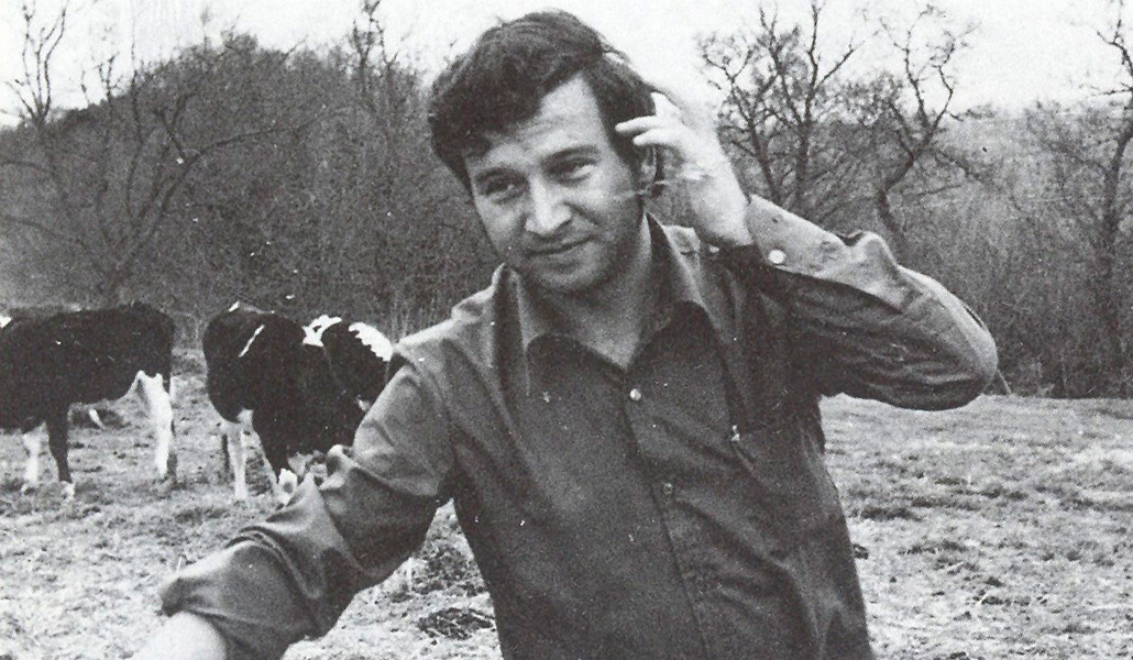 Joan Alsina, en una finca cercana a Santiago (Chile) en 1973