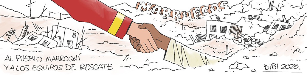Viñeta terremoto Marruecos