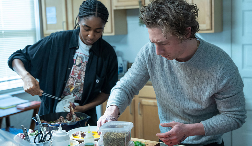 El actor Jeremy Allen White interpreta al chef Carmy Berzatto