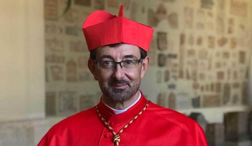 José Cobo en el Consistorio en el que ha sido creado cardenal