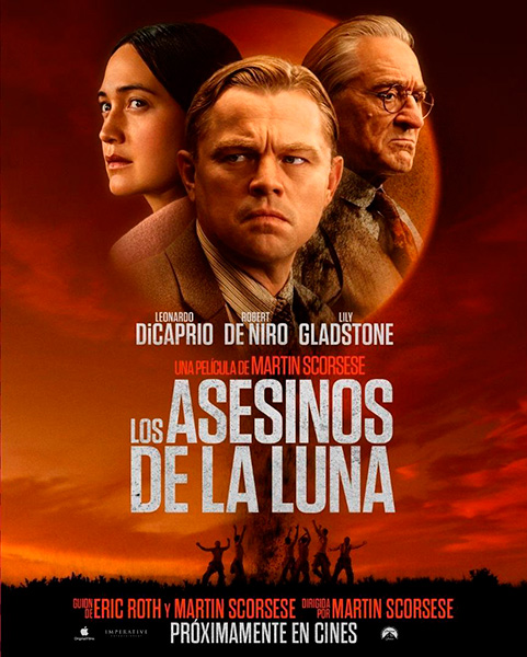 Cartel de 'Los asesinos de la luna'
