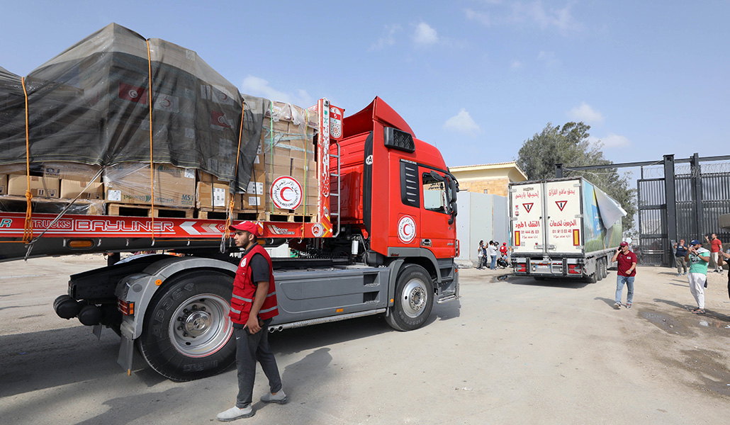 paso de Rafah entre Egipto y Gaza
