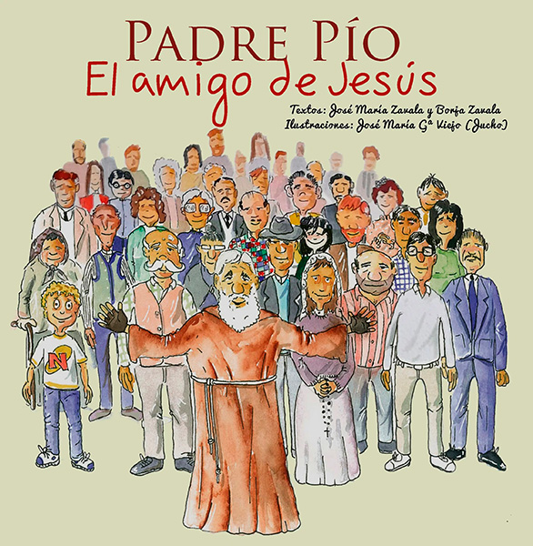 Portada de 'Padre Pío. El amigo de Jesús'