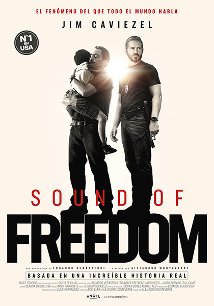 Cartel de 'Sound of freedom'
