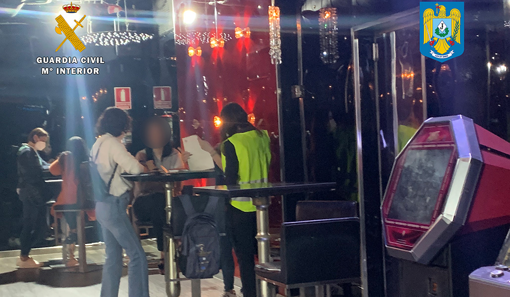 Redada de la Guardia Civil contra una red de trata de mujeres