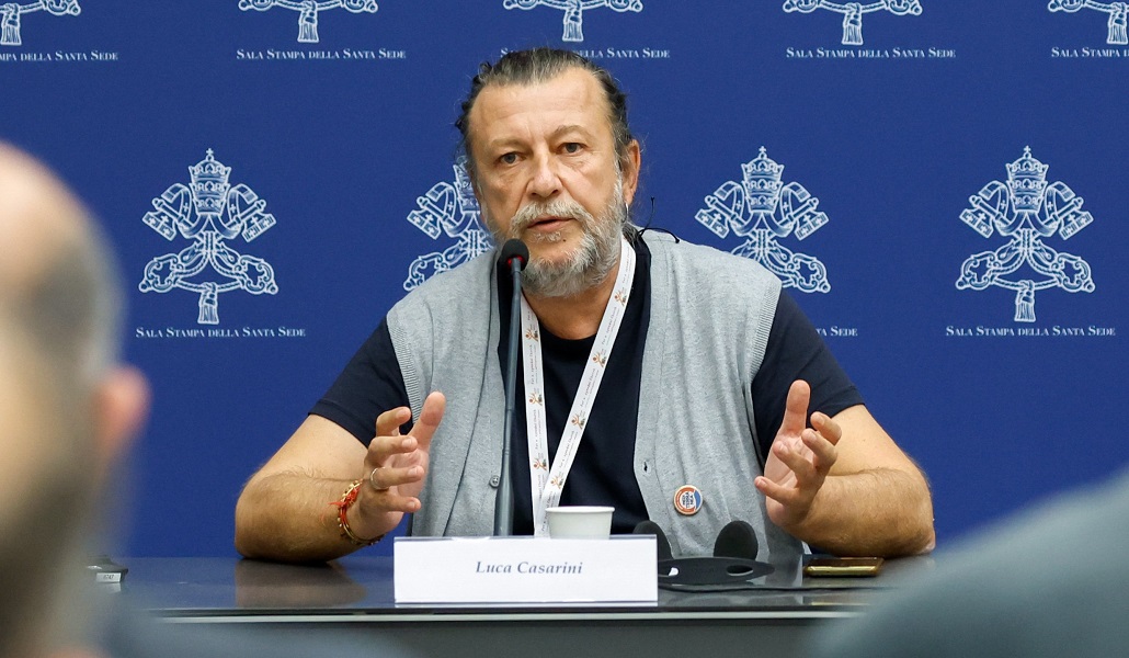 Luca Casarini es participante en el Sínodo por invitación directa del Papa
