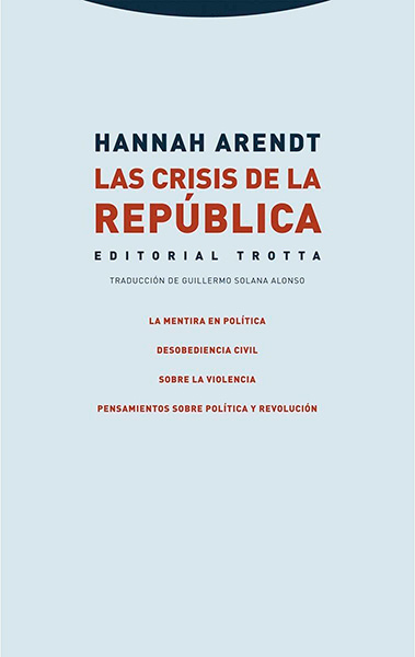 Portada de 'La crisis de la República'