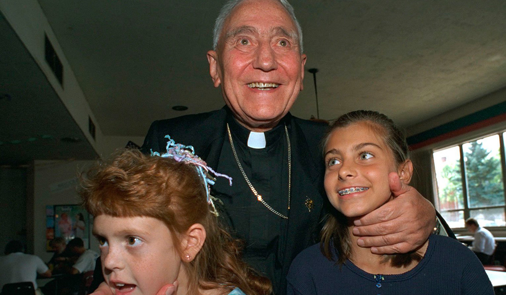 Eduardo Pironio en una foto de 1998