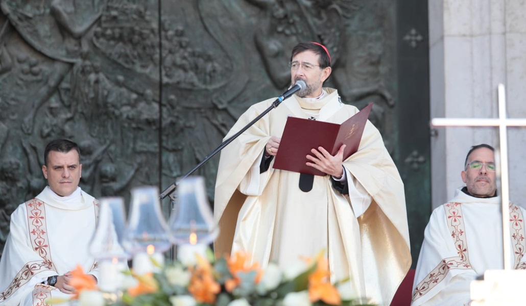 José Cobo, en la Misa mayor por Nuestra Señora de la Almudena