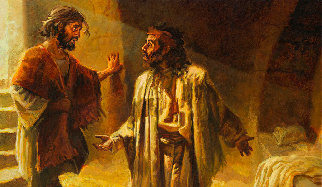 'Pedro y Juan en el sepulcro'. Jan van't Hoff