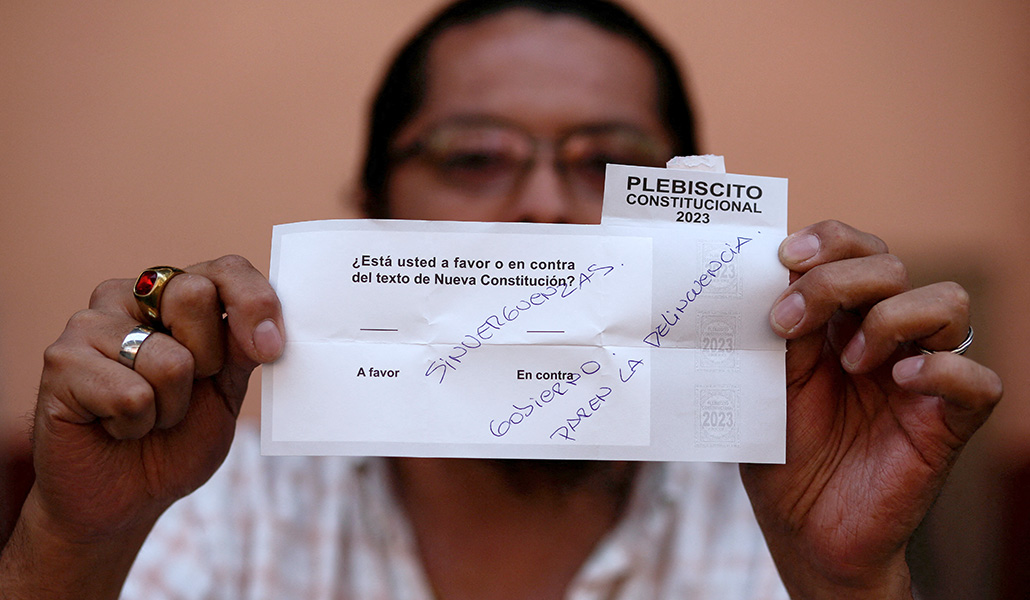 El descontento con la situación actual de Chile jugó un papel importante en el voto en contra al proyecto constitucional