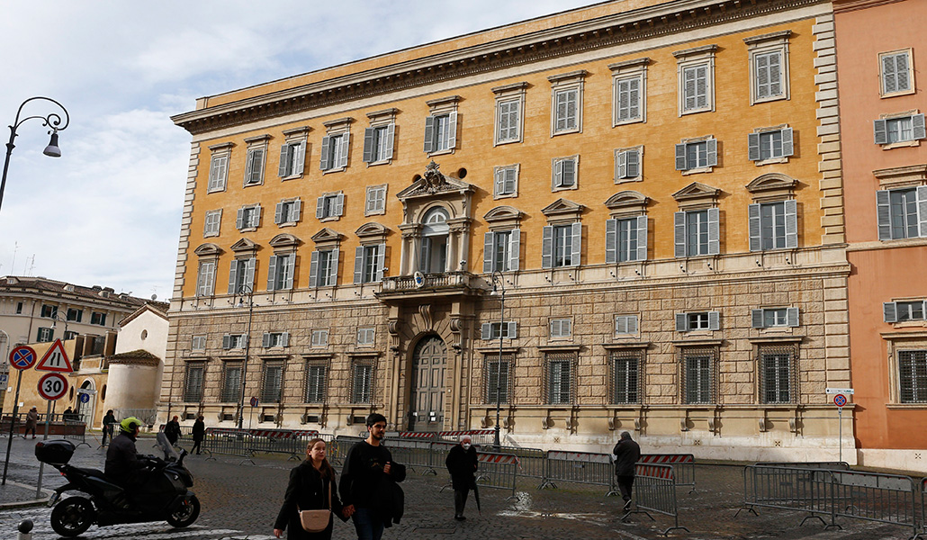 Edificio de la Congregación para la Doctrina de la Fe en el Vaticano