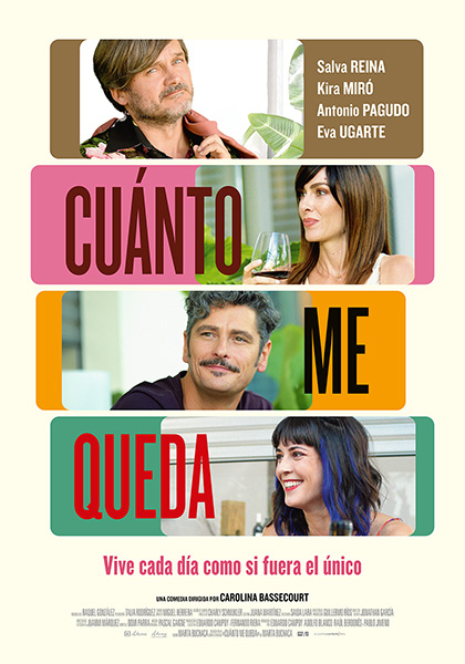 Cartel de 'Cuánto me queda'