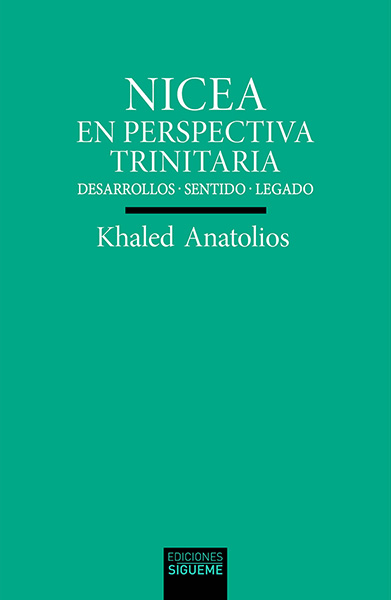 Portada de 'Nicea en perspectiva trinitaria'