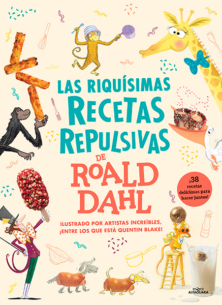 Portada de 'Las riquísimas recetas repulsivas de Roald Dahl'