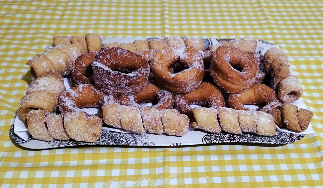 Rosquillas y tirabuzones de santa Beatriz de Silva