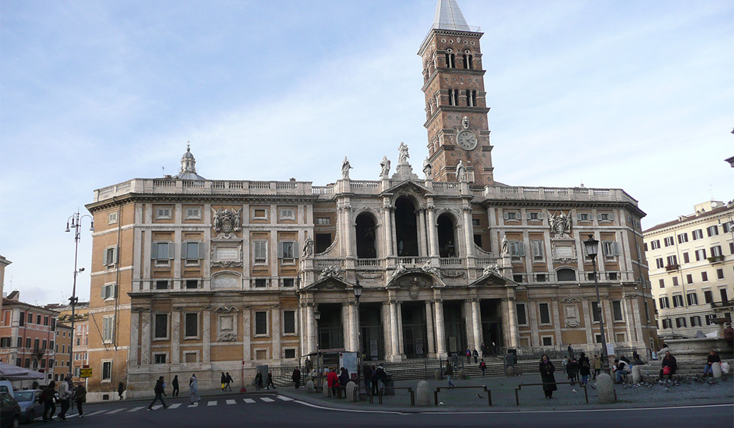 Exterior de Santa María la Mayor de Roma