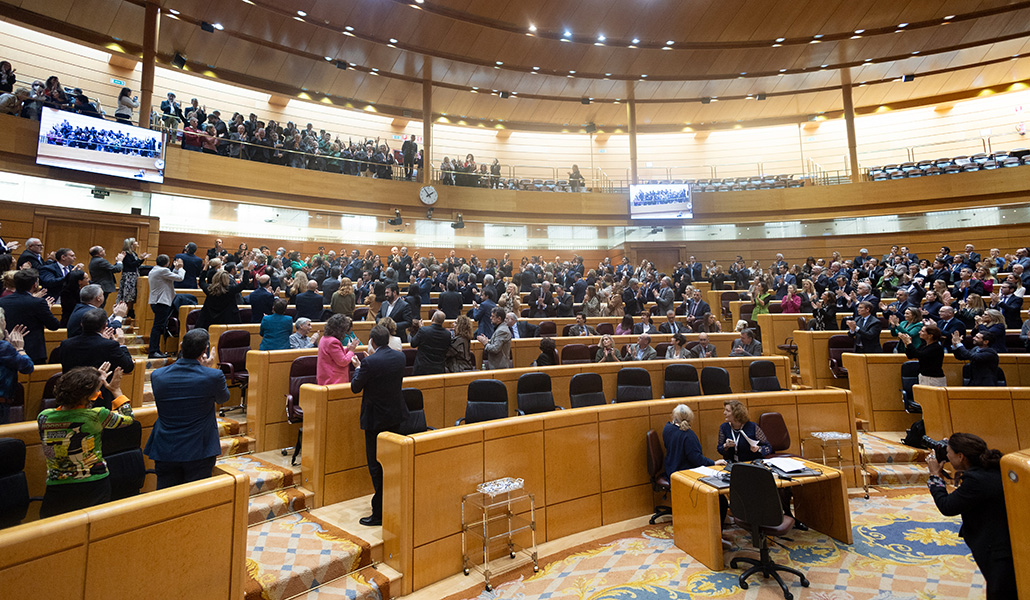 Votación del cambio del artículo 49
