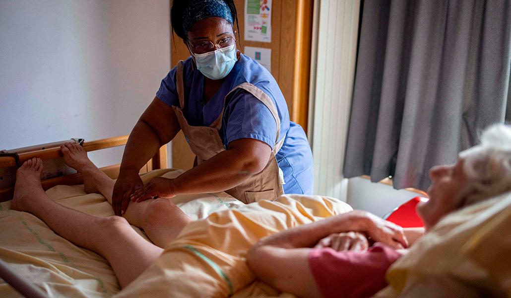 Unidad de Cuidados Paliativos en el Hospital Bretonneau, en París