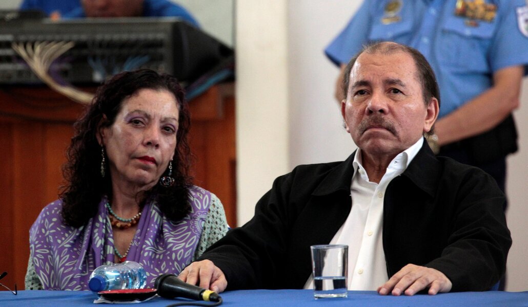 Daniel Ortega y Rosario Murillo