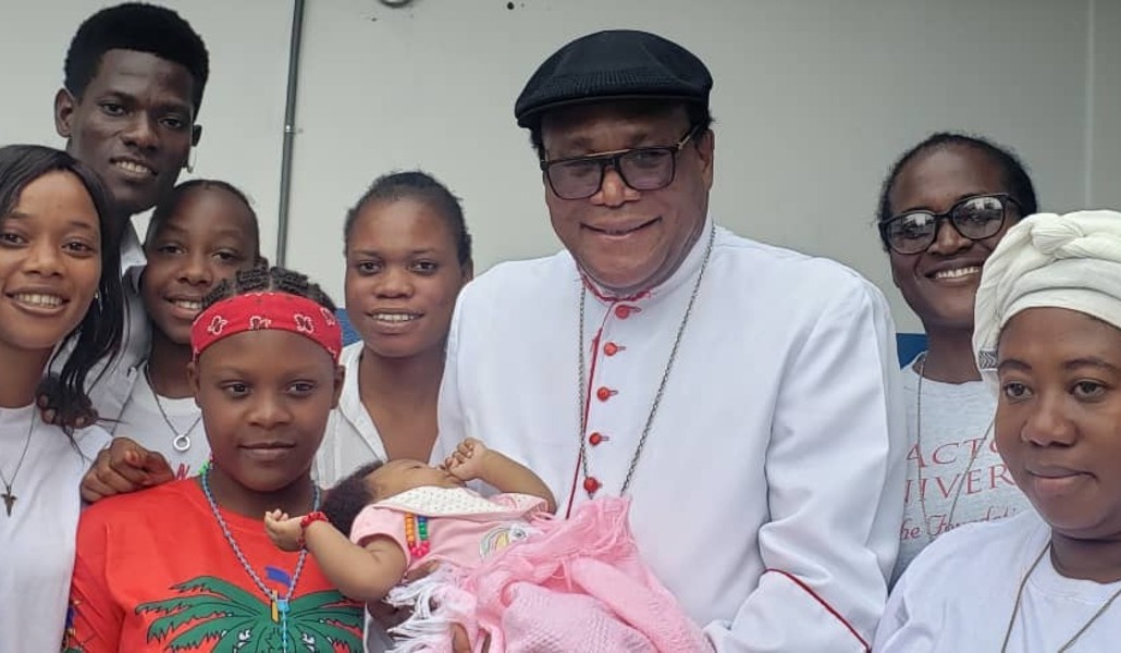 Pierre-André Dumas es obispo de Anse-à-Veau y Miragoâne y vicepresidente de la Conferencia Episcopal Haitiana. Foto cedida por Dumas.