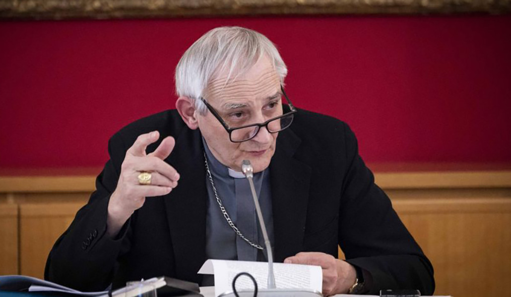 El cardenal italiano Matteo Zuppi