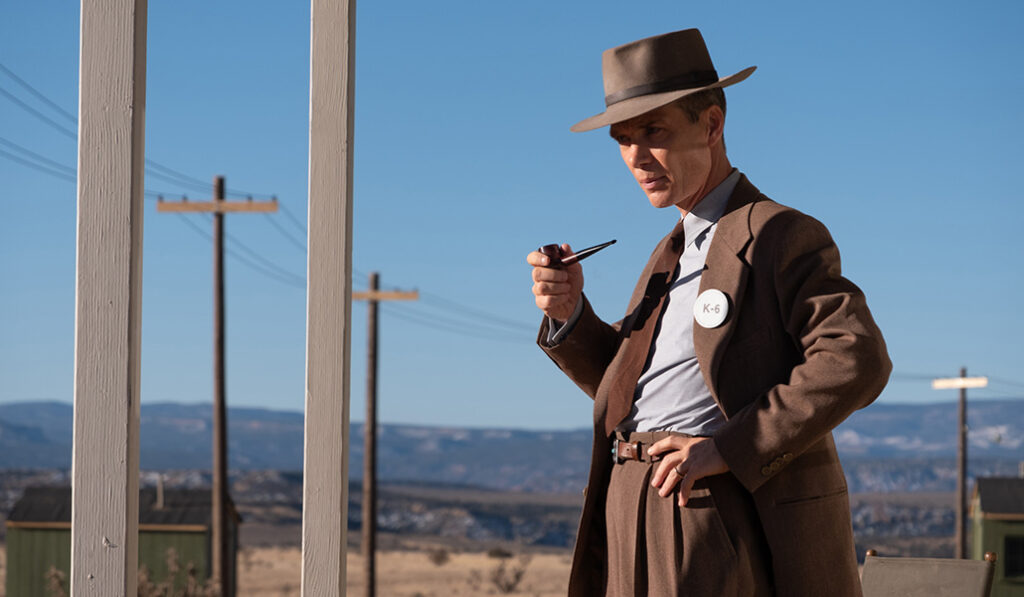 El actor Cillian Murphy en una escena de 'Oppenheimer'