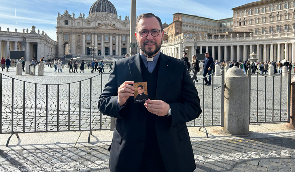Salvador Aguilera López, postulador de la causa de José Torres Padilla en el Vaticano