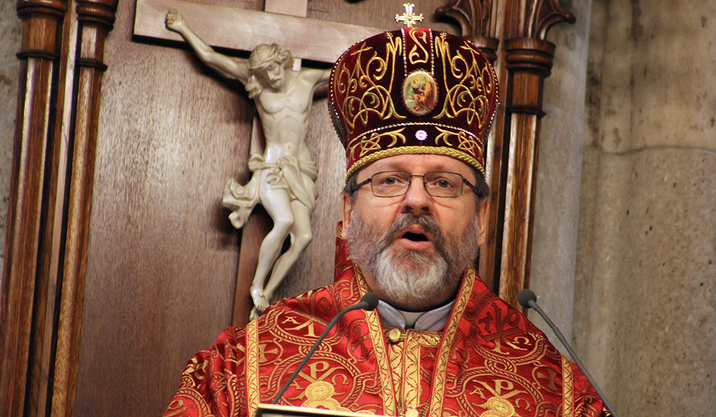 El arzobispo mayor de Kiev-Halych, Sviatoslav Shevchuk, en una fotografía del pasado 10 de marzo