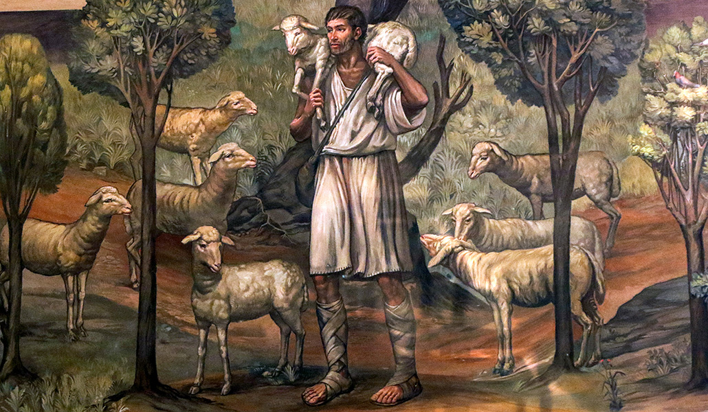 'Buen Pastor'. Capilla del Colegio Norteamericano en Roma (Italia)