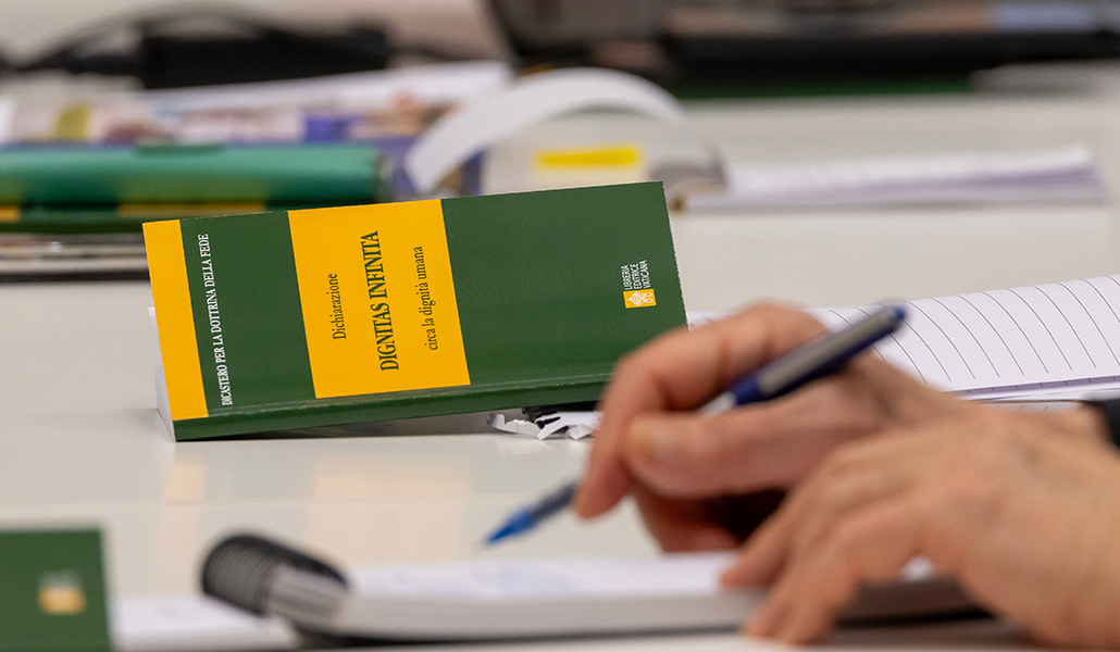 El documento de la Congregación para la Doctrina de la Fe durante su presentación