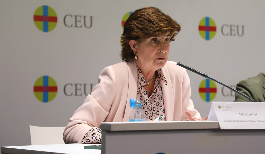Un momento de la presentación del informe