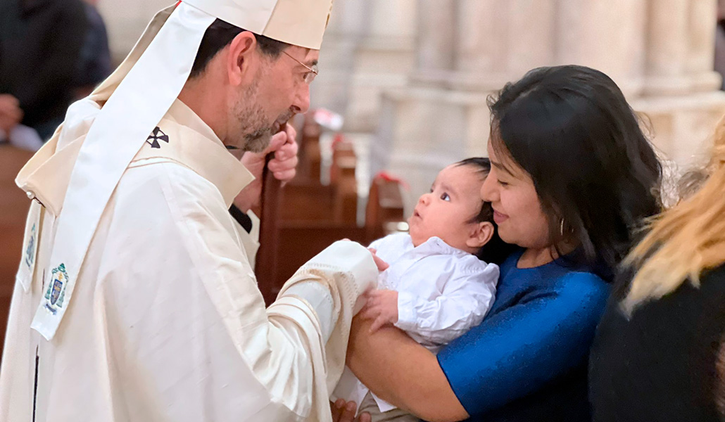 El cardenal Cobo durante la celebración de la Jornada por la Vida
