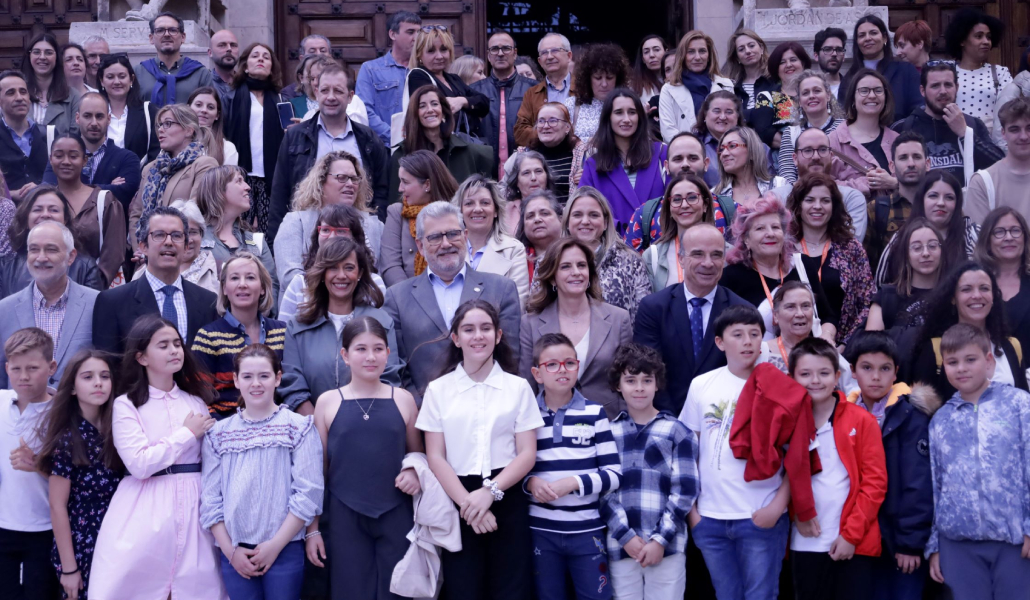 Asistentes al «I Simposio Nacional del Cuidado Educativo Integral», celebrado esta semana en Zaragoza
