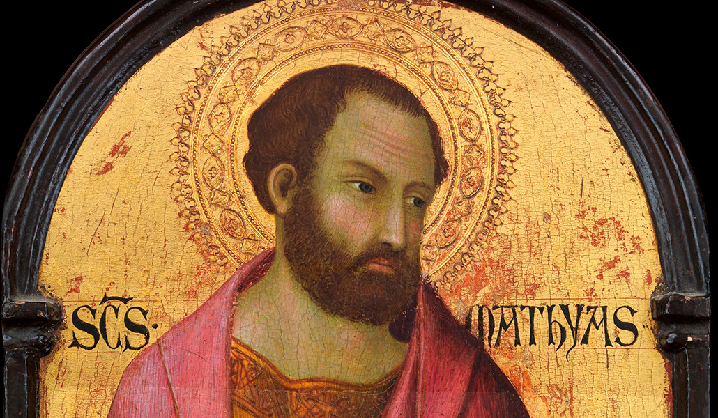 'San Matías'. Simone Martini. Metropolitan Museum of Art, Nueva York