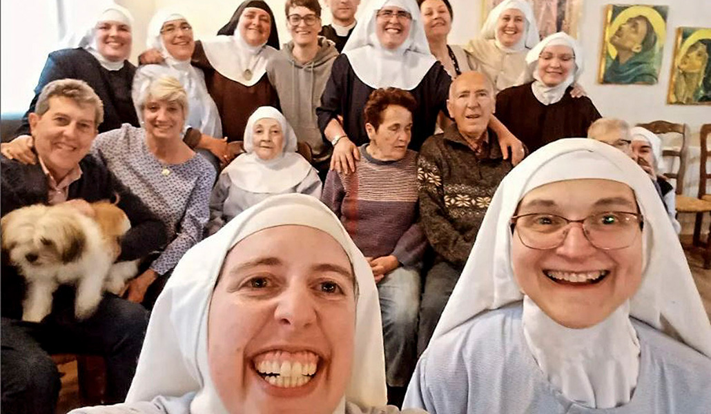 Foto tomada por las clarisas de Belorado el miércoles 15 de mayo