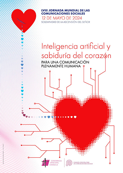 Cartel de las LVIII Jornada Mundial de las Comunicaciones sociales