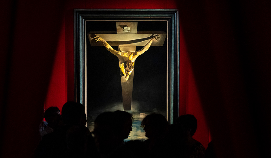 'El Cristo' de Salvador Dalí