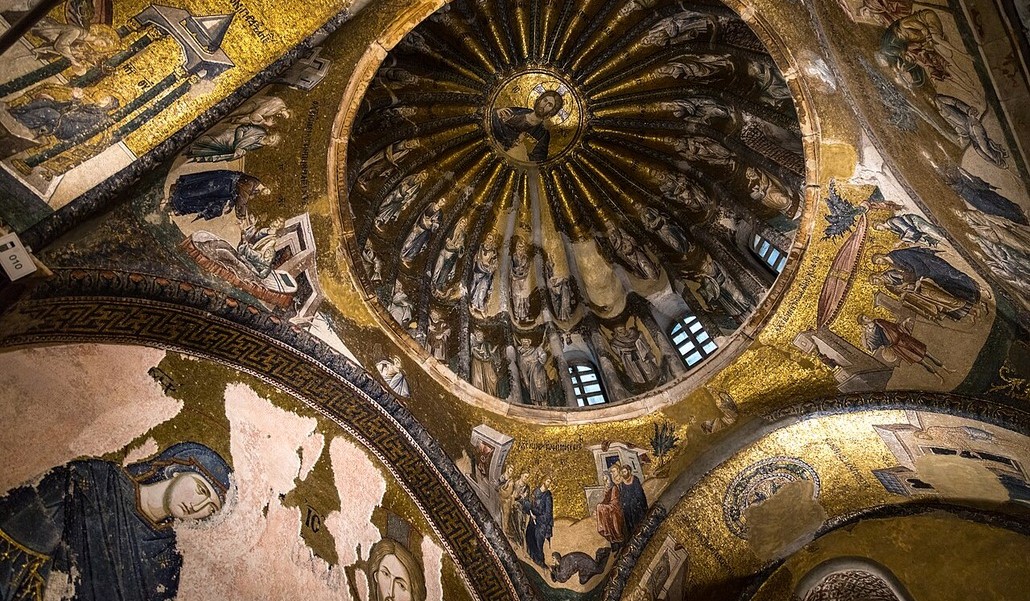 Imagen de la cúpula que será cubierta con tela