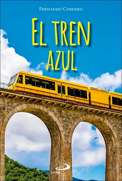 Portada de 'El tren azul'