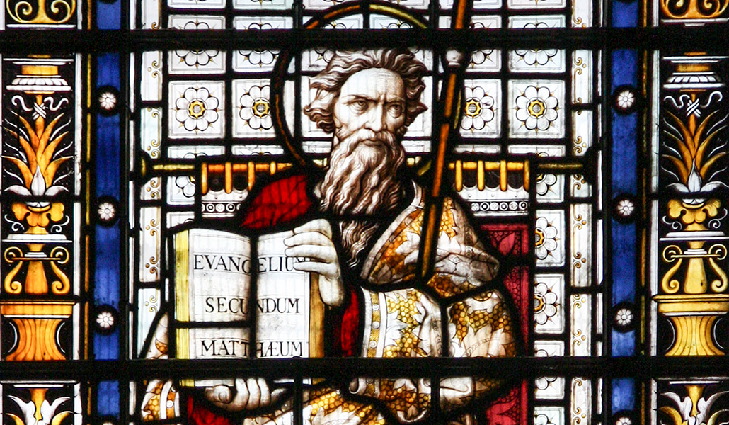 'San Bernabé'. Vidriera en la iglesia de San Pancracio de Londres