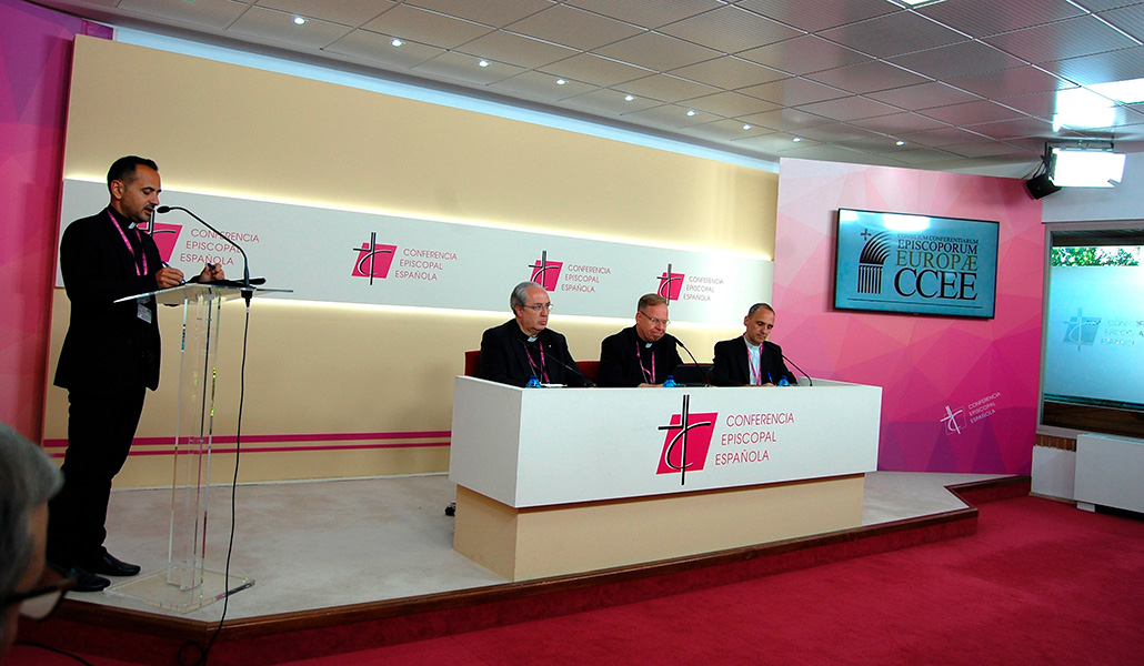 Rueda de prensa final del encuentro del CCEE
