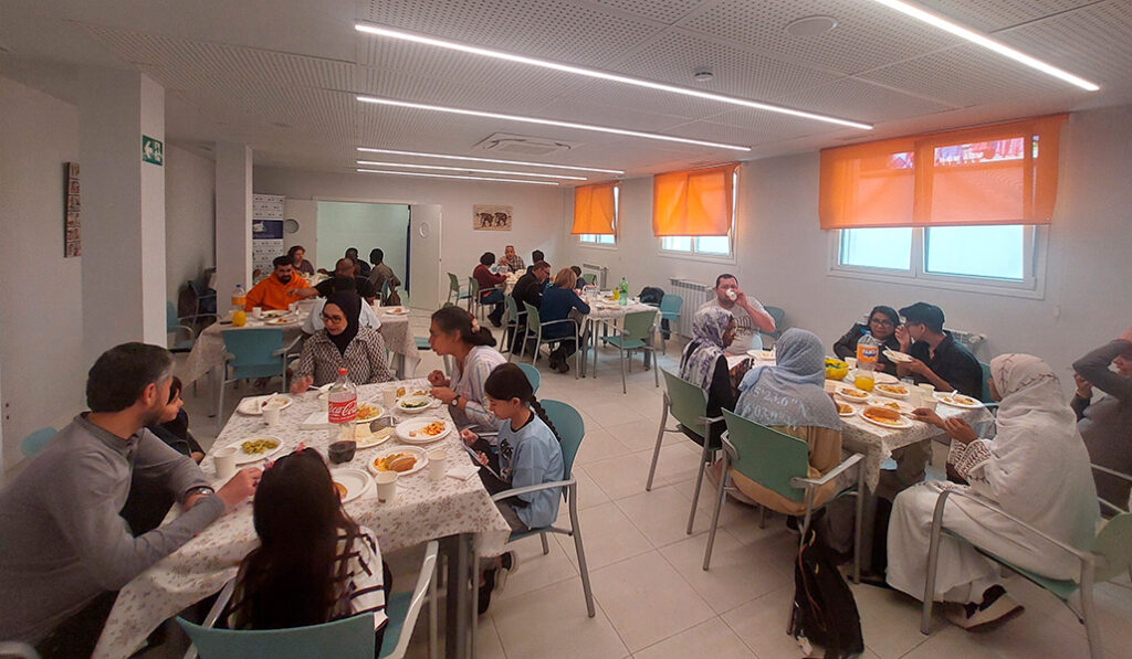 El comedor ha sido una de las grandes apuestas de Sant’Egidio para la casa