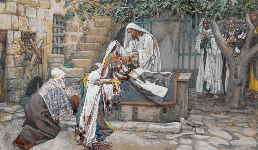 'La Hija de Jairo' de James Tissot. Museo de Brooklyn, Nueva York (Estados Unidos)