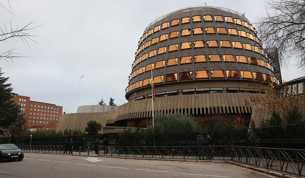 Fachada exterior del Tribunal Constitucional