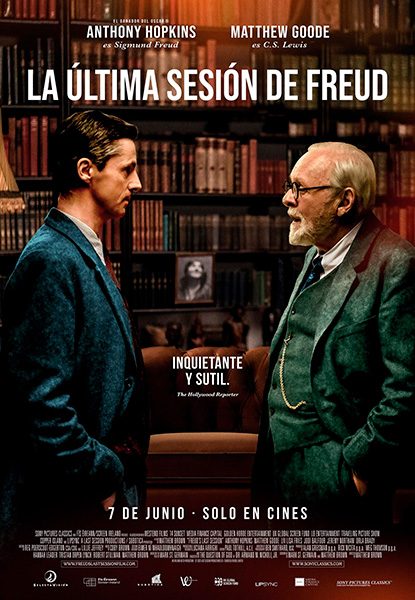 Cartel de 'La última sesión de Freud'