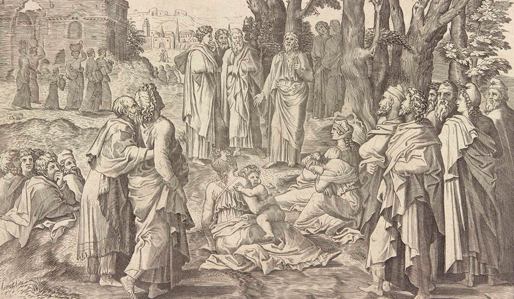 'Cristo predicando de Karolus'. Herzog Anton Ulrich Museum, Alemania