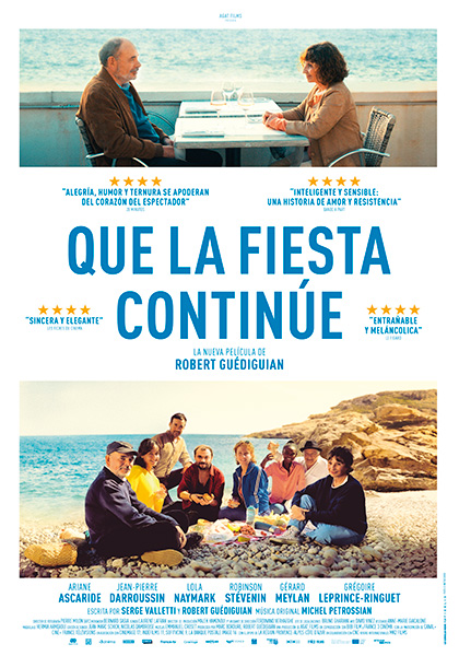 Cartel de 'Que la fiesta continúe'