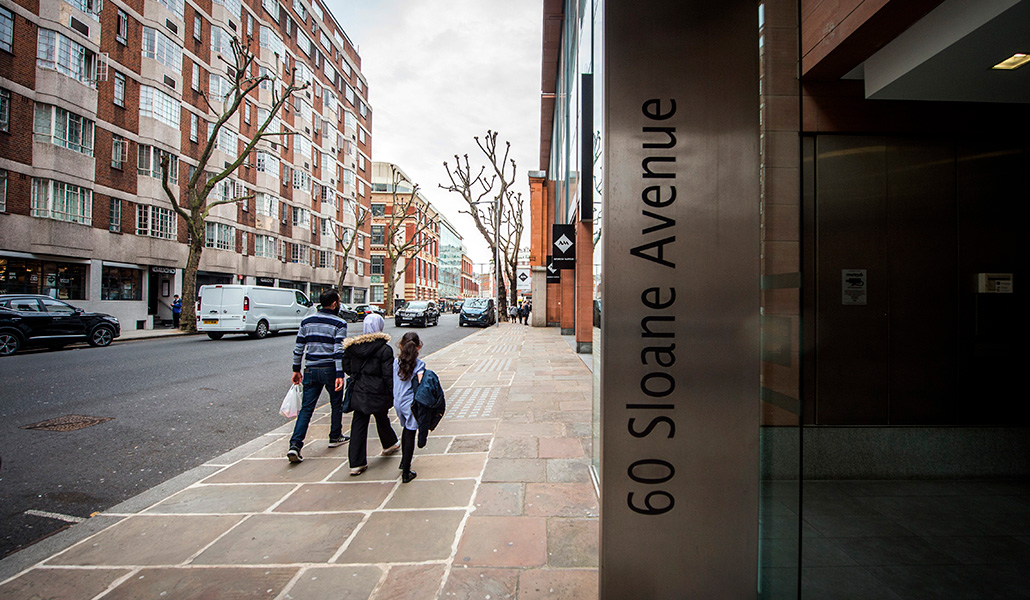 Inmueble de Sloane Avenue, en el barrio de Chelsea en Londres